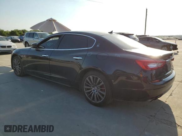 2016 Maserati Quattroporte S with VIN ZAM56RPA2G1191797, listed as a Copart auction lot 57867443 with 110,806 mi miles. Bid and sale history available at carsss.com. Image 2.