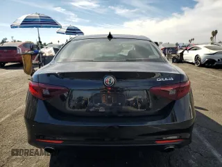 2019 Alfa Romeo Giulia Sport with VIN ZARFAMAN7K7621308, listed as a Copart auction lot 75703084 with 31,090 mi miles and Salvage Title. Bid and sale history available at carsss.com. Image 6.