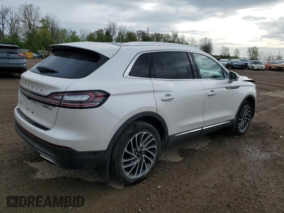 2019 Lincoln Nautilus Reserve z VIN 2LMPJ8L92KBL57413, wystawiony jako Copart lot #56824035 z przebiegiem 62 795 mil mil oraz Czysty tytuł • Clean title. Historia ofert i sprzedaży dostępna na DreamBid. Obrazek 3.