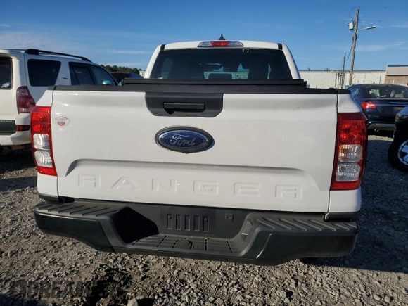 2024 Ford Ranger XL with VIN 1FTER4BH3RLE16271, listed as a Copart auction lot 87805605 with 0 mi miles and Salvage Title. Bid and sale history available at carsss.com. Image 6.