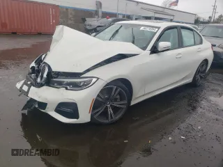 2021 BMW 3 Series 330i xDrive with VIN WBA5R7C03MFK53846, listed as a Copart auction lot 50275994 with 0 mi miles. Bid and sale history available at carsss.com. Image 1.