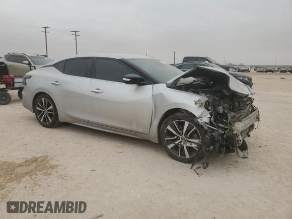 2020 Nissan Maxima SV with VIN 1N4AA6CV2LC378115, listed as a Copart auction lot 42349715 with 0 mi miles and Salvage Title. Bid and sale history available at carsss.com. Image 4.