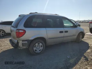 2001 Dodge Caravan SE with VIN 1B8GP25361B208099, listed as a Copart auction lot 47273005 with 220,260 mi miles and Salvage Title. Bid and sale history available at carsss.com. Image 3.