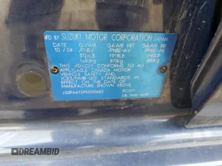 2005 Suzuki Aerio S z VIN JS2RA61S955250683, wystawiony jako Copart lot #69746534 z przebiegiem 251 452 mil mil oraz Szkoda całkowita • Salvage title. Historia ofert i sprzedaży dostępna na DreamBid. Obrazek 12.