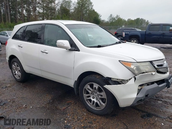 2008 Acura MDX Tech/Pwr Tail Gate with VIN 2HNYD28678H554973, listed as a IAAI auction lot 41460357 with 278,406 mi miles. Bid and sale history available at carsss.com. Image 1.