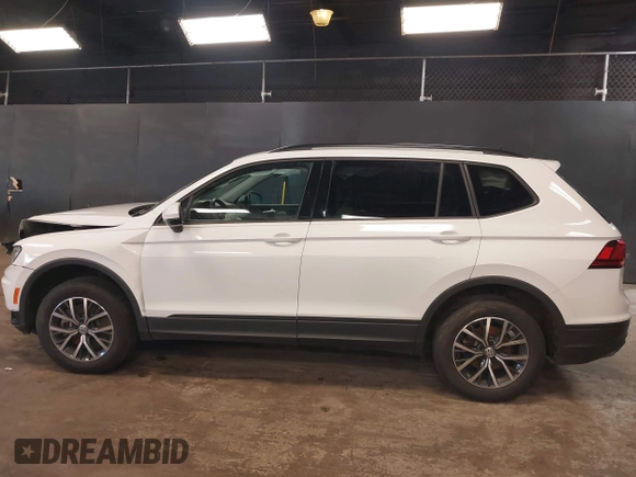 2021 Volkswagen Tiguan S with VIN 3VV0B7AX8MM019835, listed as a IAAI auction lot 41632843 with 35,357 mi miles and . Bid and sale history available at DreamBid. Image 14.