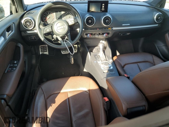 2019 Audi A3 Sedan Premium with VIN WAUAUGFF0K1012267, listed as a Copart auction lot 46134904 with 28,833 mi miles. Bid and sale history available at carsss.com. Image 8.