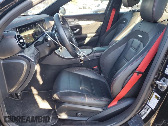 2021 Mercedes-Benz E 53 AMG with VIN W1KZF6BB6MA936959, listed as a Copart auction lot 50154255 with 55,688 mi miles and Salvage Title. Bid and sale history available at DreamBid. Image 7.