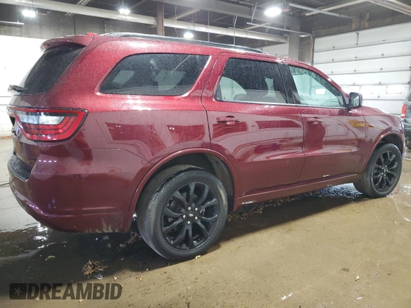 2020 Dodge Durango with VIN DPSMN181348, listed as a Copart auction lot 76893384 with 72,892 mi miles and Salvage title. Bid and sale history available at DreamBid. Image 3.