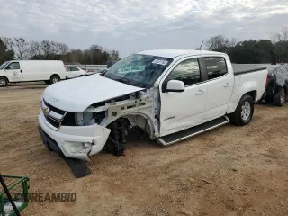 2020 Chevrolet Colorado 2WD Work Truck z VIN 1GCGSBEN5L1183967, wystawiony jako Copart lot #45101765 z przebiegiem 56 828 mil mil oraz Szkoda całkowita • Salvage title. Historia ofert i sprzedaży dostępna na DreamBid. Obrazek 1.