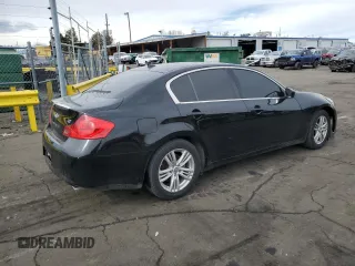 2013 Infiniti G37 Journey with VIN JN1CV6AP2DM301531, listed as a Copart auction lot 45586145 with 78,091 mi miles and Salvage Title. Bid and sale history available at carsss.com. Image 3.