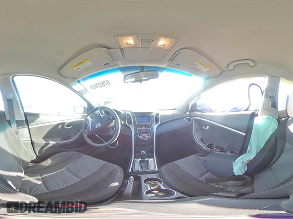 2013 Hyundai Elantra GT GLS with VIN KMHD35LE3DU137344, listed as a Copart auction lot 87622635 with 54,320 mi miles and Salvage Title. Bid and sale history available at carsss.com. Image 13.