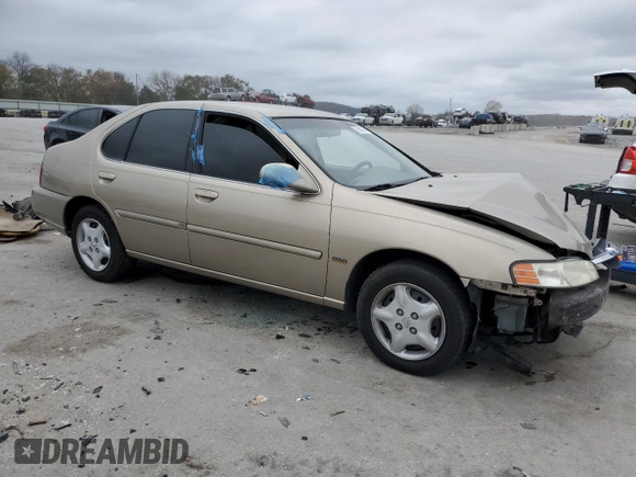2001 Nissan Altima GXE with VIN 1N4DL01D71C162384, listed as a Copart auction lot 86753254 with 105,623 mi miles and Salvage Title. Bid and sale history available at carsss.com. Image 4.
