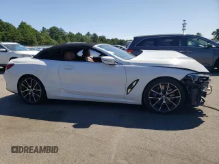 2019 BMW 8 Series M850i xDrive with VIN WBAFY4C54KBX29981, listed as a Copart auction lot 67390193 with 0 mi miles. Bid and sale history available at carsss.com. Image 4.