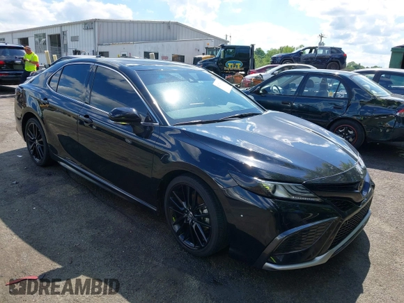 2022 Toyota Camry TRD with VIN 4T1KZ1AK2NU064511, listed as a IAAI auction lot 42176608 with 28,064 mi miles and . Bid and sale history available at DreamBid. Image 1.