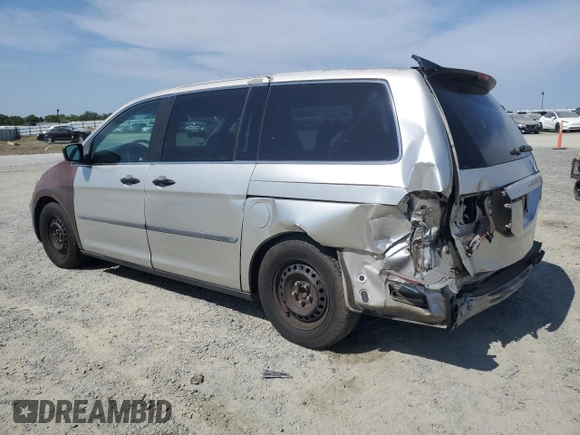 2006 Honda Odyssey LX with VIN 5FNRL38256B099799, listed as a Copart auction lot 53571745 with 287,595 mi miles and Salvage Title. Bid and sale history available at carsss.com. Image 2.
