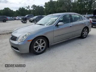 2005 Infiniti G35 with VIN JNKCV51E45M224702, listed as a Copart auction lot 54162135 with 208,872 mi miles and Non Repairable. Bid and sale history available at DreamBid. Image 1.