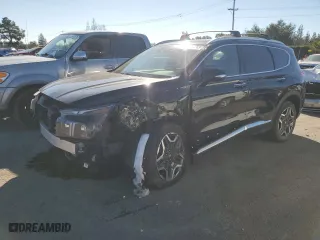 2023 Hyundai Santa Fe Hybrid Limited with VIN 5NMS5DA1XPH001157, listed as a Copart auction lot 87974745 with 14,354 mi miles and Salvage Title. Bid and sale history available at carsss.com. Image 1.