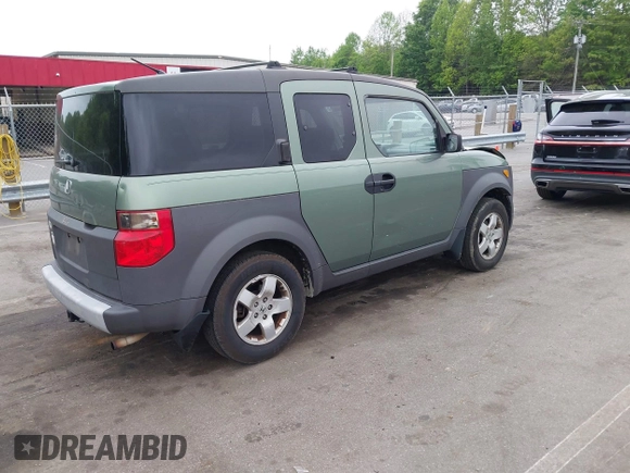2003 Honda Element EX with VIN 5J6YH28563L044167, listed as a IAAI auction lot 42115847 with 206,937 mi miles and . Bid and sale history available at DreamBid. Image 4.