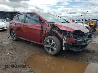 2021 Nissan LEAF SV Plus z VIN 1N4BZ1CV6MC552656, wystawiony jako Copart lot #58593635 z przebiegiem 28 771 mil mil oraz Szkoda całkowita • Salvage title. Historia ofert i sprzedaży dostępna na DreamBid. Obrazek 4.
