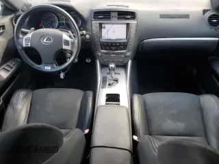 2012 Lexus IS 250 with VIN JTHBF5C22C5165863, listed as a Copart auction lot 52546885 with 135,868 mi miles and Clean Title. Bid and sale history available at DreamBid. Image 8.