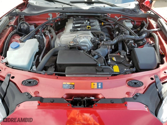 2016 Mazda MX-5 Miata Club with VIN JM1NDAC78G0107347, listed as a Copart auction lot 74491314 with 30,937 mi miles and Non Repairable. Bid and sale history available at carsss.com. Image 11.