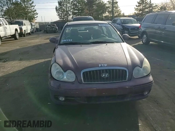 2005 Hyundai Sonata GL with VIN KMHWF25S25A131040, listed as a Copart auction lot 86025844 with 223,800 mi miles and Non Repairable. Bid and sale history available at carsss.com. Image 10.