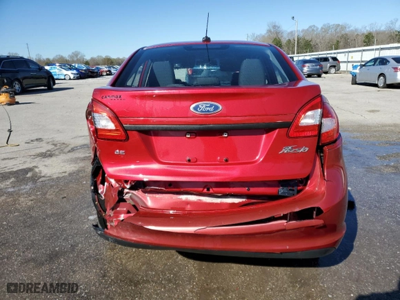 2011 Ford Fiesta SE with VIN 3FADP4BJ7BM161834, listed as a Copart auction lot 48598205 with 95,259 mi miles and Salvage Title. Bid and sale history available at carsss.com. Image 6.