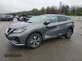 2021 Nissan Murano S with VIN 5N1AZ2AS9MC123043, listed as a Copart auction lot 58968775 with 40,502 mi miles and Salvage title. Bid and sale history available at DreamBid. Image 1.