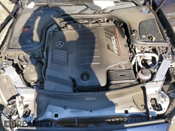 2020 Mercedes-Benz E AMG E 53 with VIN WDDZF6BB8LA744473, listed as a Copart auction lot 86145534 with 75,444 mi miles and Salvage Title. Bid and sale history available at carsss.com. Image 13.