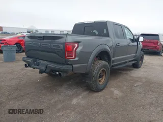 2019 Ford F-150 Raptor with VIN 1FTFW1RG9KFB45830, listed as a IAAI auction lot 41602022 with 136,401 mi miles. Bid and sale history available at carsss.com. Image 4.