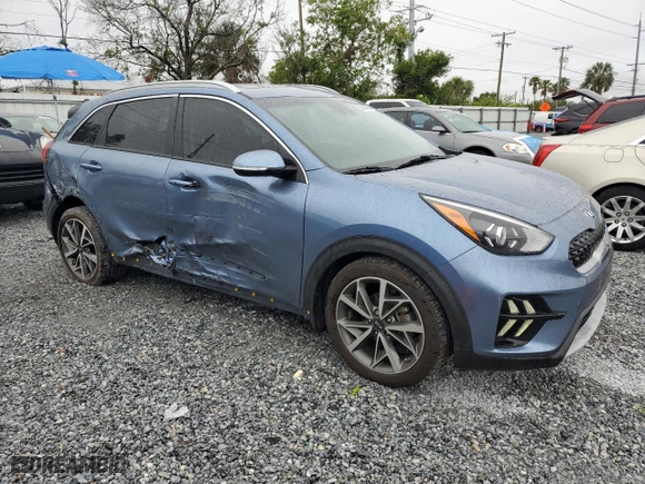 2020 Kia Niro Touring with VIN KNDCC3LC2L5423472, listed as a Copart auction lot 52155765 with 74,804 mi miles and Non Repairable. Bid and sale history available at carsss.com. Image 4.