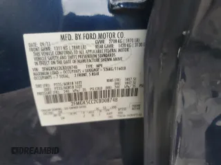 2012 Ford Flex SEL z VIN 2FMGK5CC2CBD08748, wystawiony jako Copart lot #55607075 z przebiegiem 139 341 mil mil oraz Szkoda całkowita • Salvage title. Historia ofert i sprzedaży dostępna na DreamBid. Obrazek 12.