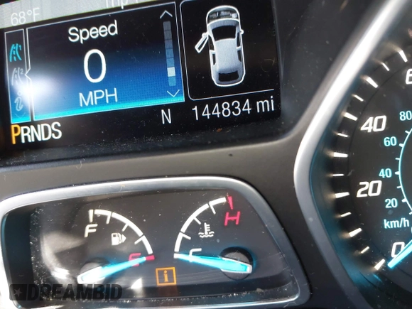 2016 Ford Escape Titanium with VIN 1FMCU0J95GUC41632, listed as a IAAI auction lot 41692040 with 144,834 mi miles. Bid and sale history available at carsss.com. Image 15.