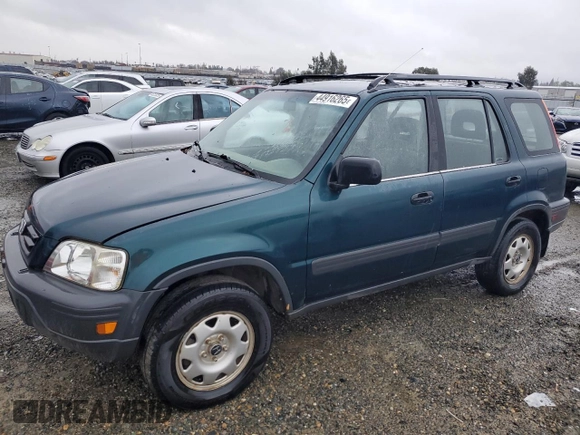 1998 Honda CR-V LX with VIN JHLRD1843WC077271, listed as a Copart auction lot 44916265 with 162,305 mi miles and Clean Title. Bid and sale history available at carsss.com. Image 1.