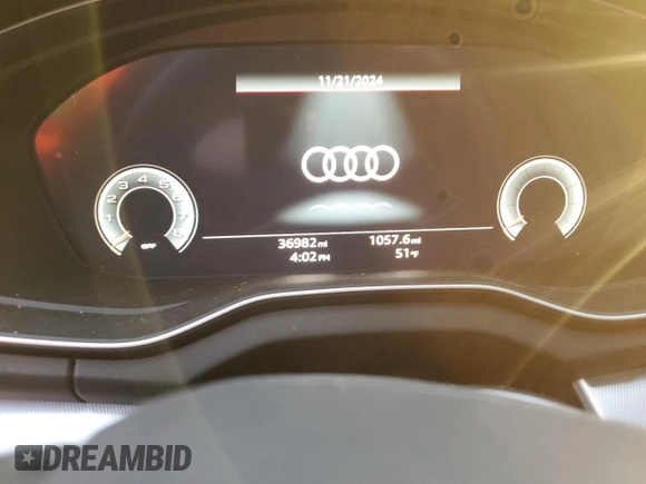 2021 Audi Q5 Sportback Premium Plus with VIN WA15AAFY3M2075401, listed as a Copart auction lot 78264384 with 36,892 mi miles and Salvage title. Bid and sale history available at DreamBid. Image 9.