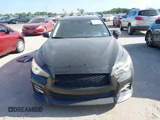 2017 Infiniti Q50 Premium with VIN JN1EV7AP4HM740380, listed as a IAAI auction lot 42593516 with 101,563 mi miles and . Bid and sale history available at DreamBid. Image 6.