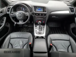 2010 Audi Q5 with VIN WA1MKCFP7AA074734, listed as a Copart auction lot 48619855 with 163,044 mi miles and Salvage title. Bid and sale history available at DreamBid. Image 8.