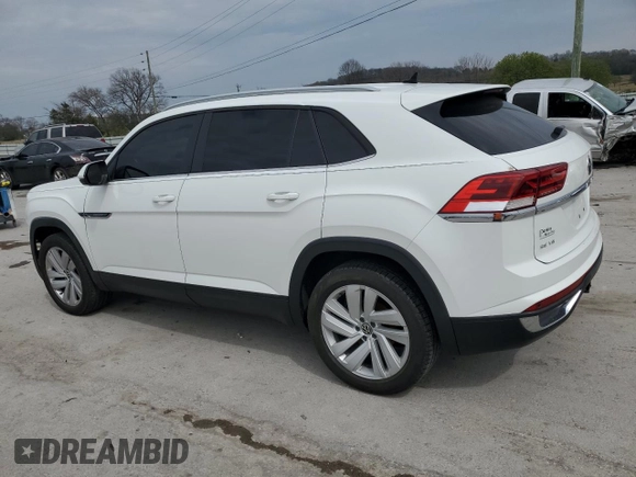 2020 Volkswagen Atlas SE with VIN 1V21E2CAXLC221676, listed as a Copart auction lot 50775655 with 82,648 mi miles and Clean title. Bid and sale history available at DreamBid. Image 2.