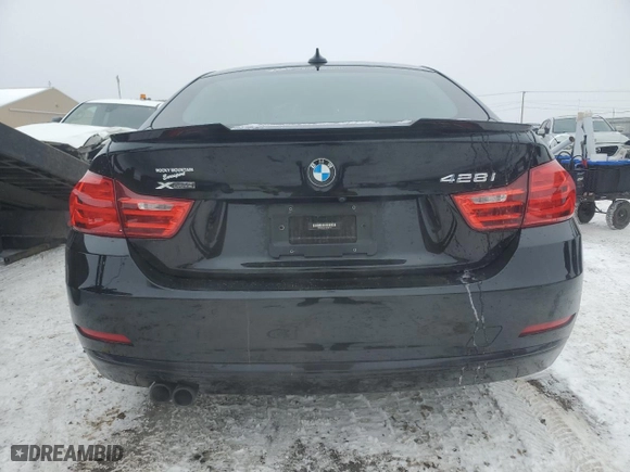 2016 BMW 4 Series 428i xDrive with VIN WBA4C9C55GG136126, listed as a Copart auction lot 45537765 with 98,407 mi miles and Salvage Title. Bid and sale history available at carsss.com. Image 6.