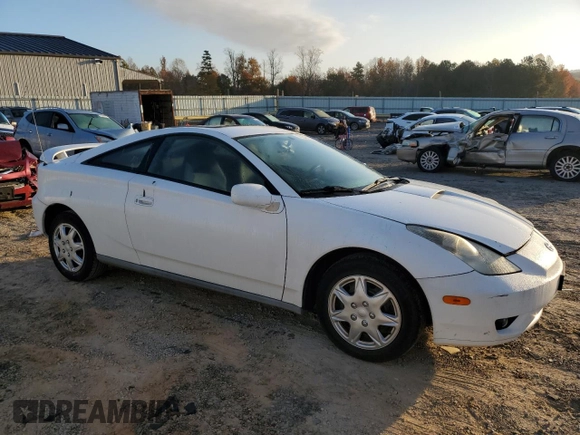 2004 Toyota Celica GT with VIN JTDDR32T640167629, listed as a Copart auction lot 78280574 with 143,551 mi miles and Salvage Title. Bid and sale history available at DreamBid. Image 4.