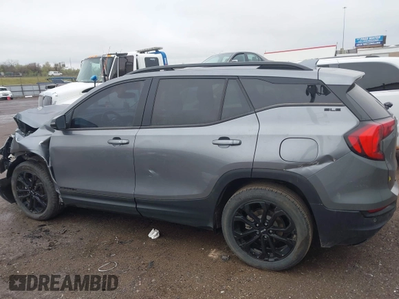2020 GMC Terrain SLE with VIN 3GKALMEV5LL319946, listed as a IAAI auction lot 41952171 with 98,859 mi miles and . Bid and sale history available at DreamBid. Image 14.