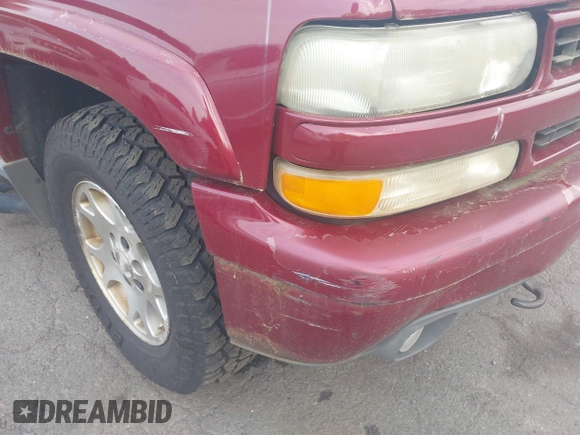 2006 Chevrolet Tahoe Z71 with VIN 1GNEK13Z36R127742, listed as a IAAI auction lot 42503756 with 235,820 mi miles and . Bid and sale history available at DreamBid. Image 6.