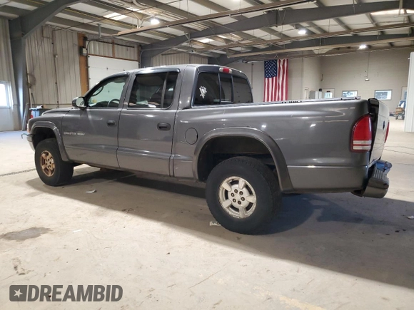 2002 Dodge Dakota Sport with VIN 1B7HG38N02S587775, listed as a Copart auction lot 53423675 with 188,900 mi miles and Salvage Title. Bid and sale history available at carsss.com. Image 2.