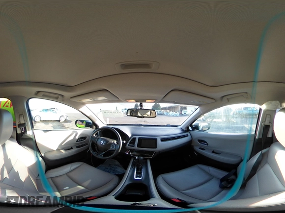 2016 Honda HR-V EX-L w/Navi with VIN 3CZRU6H70GM761497, listed as a IAAI auction lot 41616410 with 92,527 mi miles. Bid and sale history available at carsss.com. Image 19.