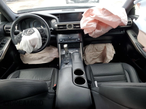 2014 Lexus IS 350 with VIN JTHCE1D20E5005398, listed as a Copart auction lot 51851335 with 111,810 mi miles and Salvage title. Bid and sale history available at DreamBid. Image 8.