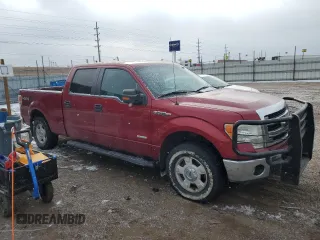 2013 Ford F-150 XL with VIN 1FTFW1ET0DKF48446, listed as a Copart auction lot 44866285 with 187,080 mi miles and Clean Title. Bid and sale history available at DreamBid. Image 4.
