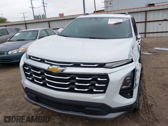 2025 Chevrolet Equinox FWD LT with VIN 3GNAXHEG0SL304222, listed as a IAAI auction lot 42212235 with Not Provided miles and . Bid and sale history available at DreamBid. Image 12.
