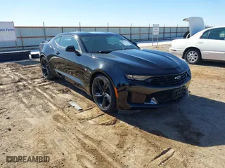 2019 Chevrolet Camaro 1LT with VIN 1G1FB1RS5K0124128, listed as a IAAI auction lot 41391783 with 54,261 mi miles. Bid and sale history available at carsss.com. Image 1.