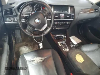 2017 BMW X3 xDrive28i with VIN 5UXWX9C30H0W70206, listed as a Copart auction lot 48616615 with 147,545 mi miles and Clean Title. Bid and sale history available at DreamBid. Image 8.